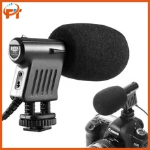 Boya BY-VM01 BY VM01 Professional Video & Broadcast Directional Condenser Microphone for Canon Sony Gopro DSLR Camera Camcorder