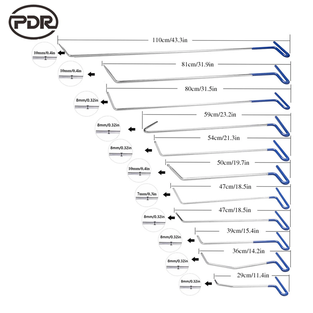 Инструменты PDR, инструмент для фиксации вмятин, инструмент для удаления, комплект, ремонт автомобиля, ремонт вмятин, съемник, ремонт автомобиля, обновленное качество