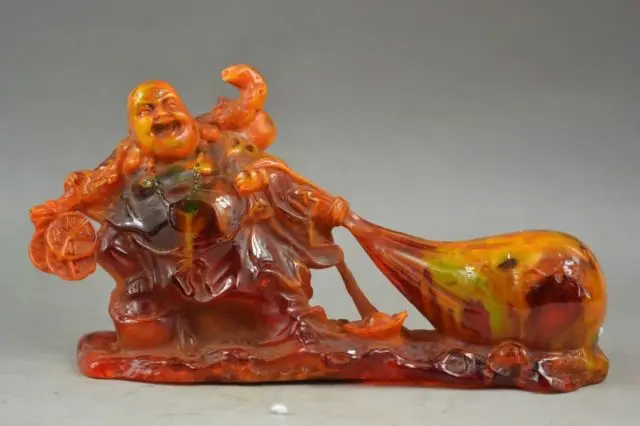 Elaborate-Old-Artificial-Amber-Resin-Dud