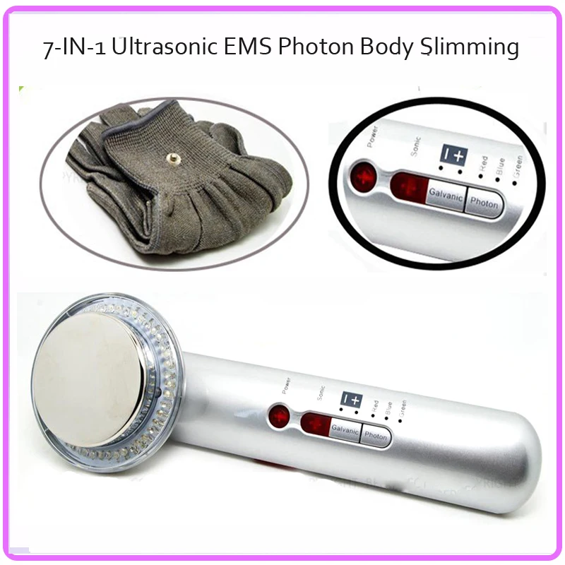 Fat Burning Cellulite Reduction Skin Firming Ultrasonic Body Sculpting Contouring Beauty Slimming Device Free Shipping