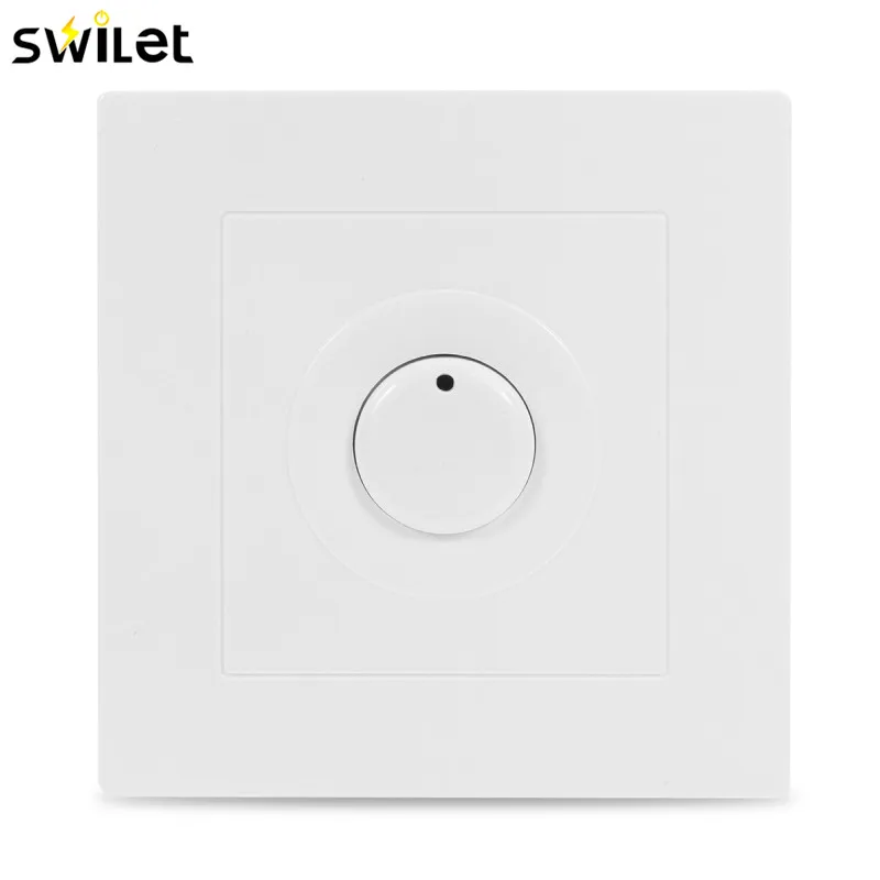 

New 220 V Electronic Energy Saving Time Delay Timer Touch Switch Panel For LED Light 86mmX86mm Push Button Switch