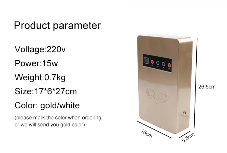 JIQI дезинфекция фруктов и овощей стиральная машина очиститель воздуха генератор озона вода еда стерилизатор дезодорант очиститель озонатор