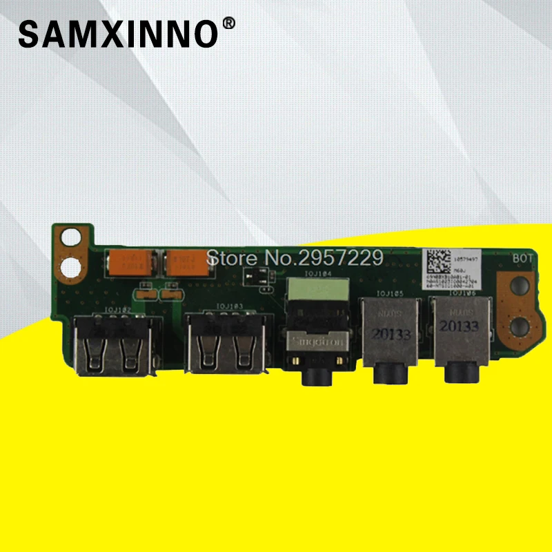 

NEW For ASUS M60J M60V G60JX G60VX Laptop Audio USB IO Board Interface Board Tested Well 100% test Ok