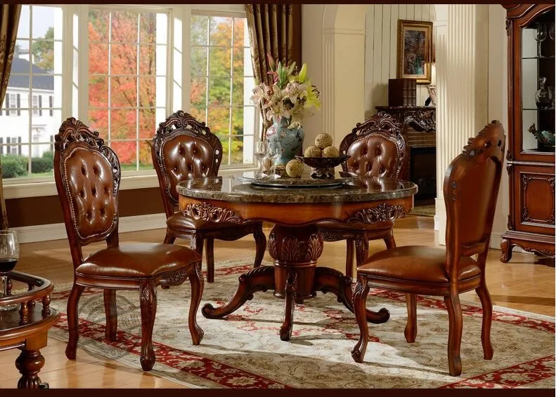 Modern Style Italian Dining Table 100 Solid Wood Italy Style Luxury Round Dining Table Set O1230 Set Bunny Set Up Wedding Tablesset Flatware Aliexpress