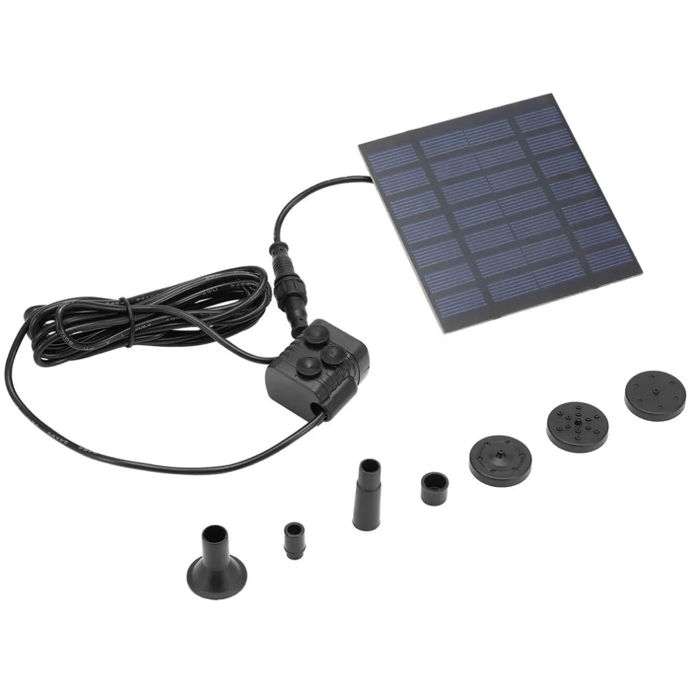 

Professional Outdoor Solar Power Water Pump Garden Sun plants watering outdoor water Fountain Pool Pump