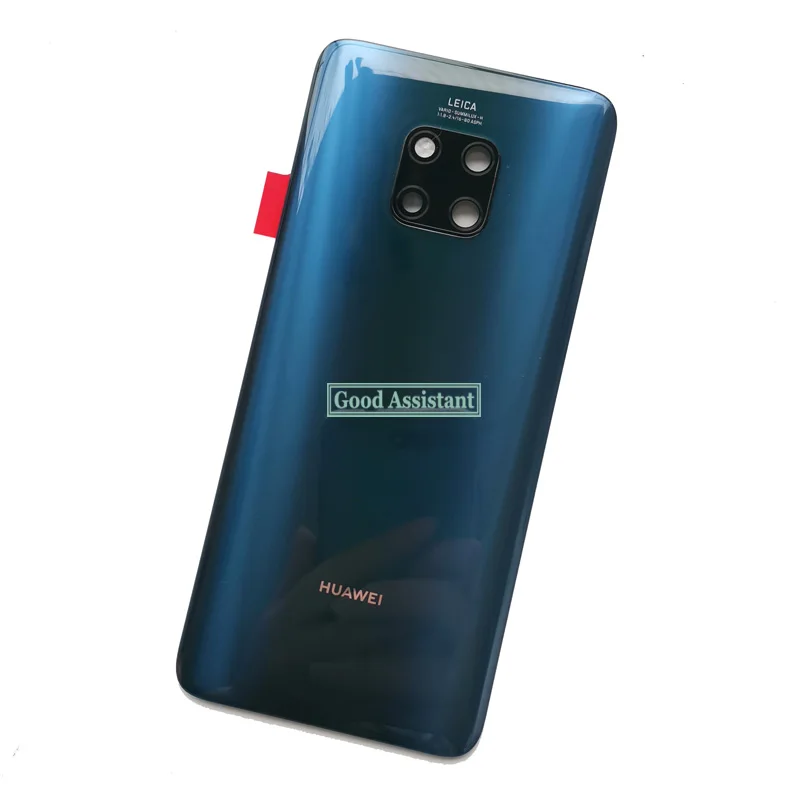 Для huawei Коврики 20 Pro LYA-L09 LYA-AL10 LYA-TL00 задняя Батарея крышка дверца батарейного Корпус задняя Стекло объектив Запасные части