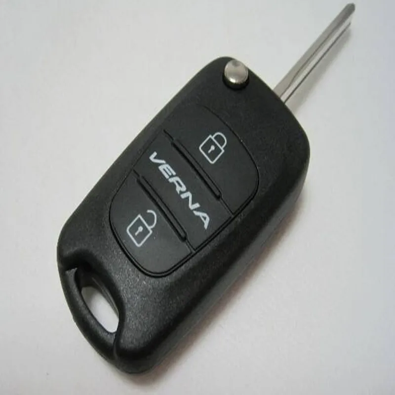 Запасной чехол DAKATU для Hyundai Verna 2|key shell|remote key shellfolding remote |