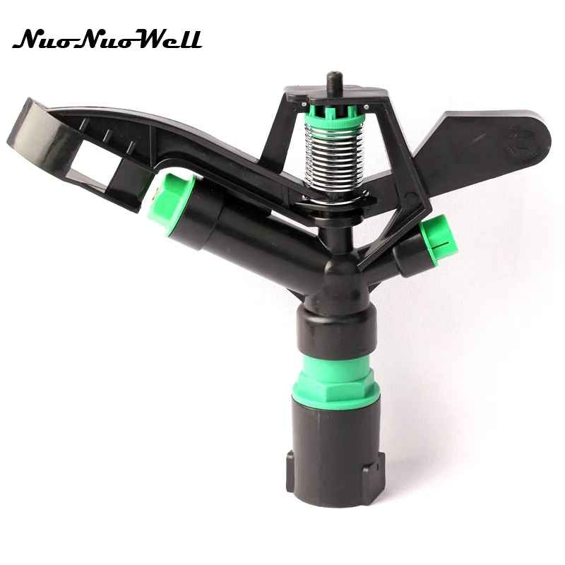 

1pcs NuoNuoWell 1"(DN25)Female Thread Rotating Spray Nozzle Rocker Arm Sprinkler Garden&Lawn Irrigation Watering Connector Tools