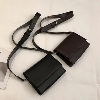 

Mini Flip Square bag 2020 Summer New Quality PU Leather Women's Designer Handbag Simple Leisure Travel Shoulder Messenger bags