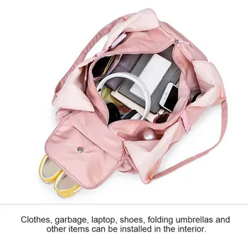 

Yoga Gym Bag Fitness Bags for Women Men Training Sports Travel Outdoor Oxford Cloth Shoulder Bag B2Cshop