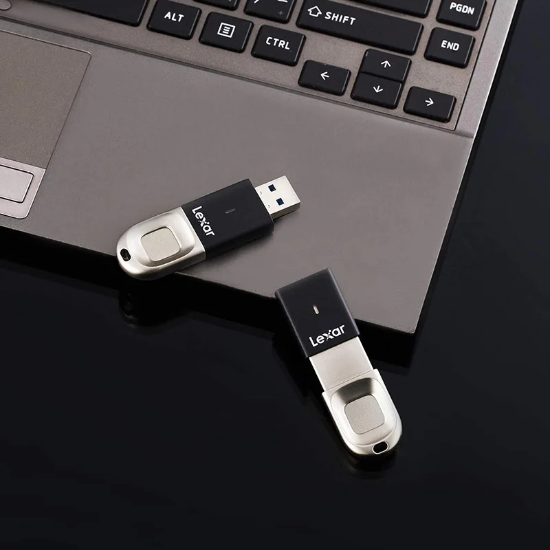 Горячая Распродажа, Lexar, флеш-накопитель USB 3,0, Распознавание отпечатков пальцев, флешка F35, карта памяти, 128 ГБ, флешка для ноутбука, настольного компьютера