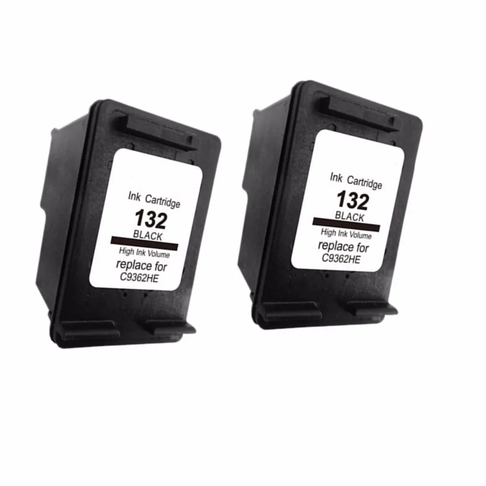 Восстановленные картриджи для HP132 XL 132XL PHOTOSMART кгс 1603 1610 1610XI 1613 1615 1618 2300 2350 2352 2353 2355