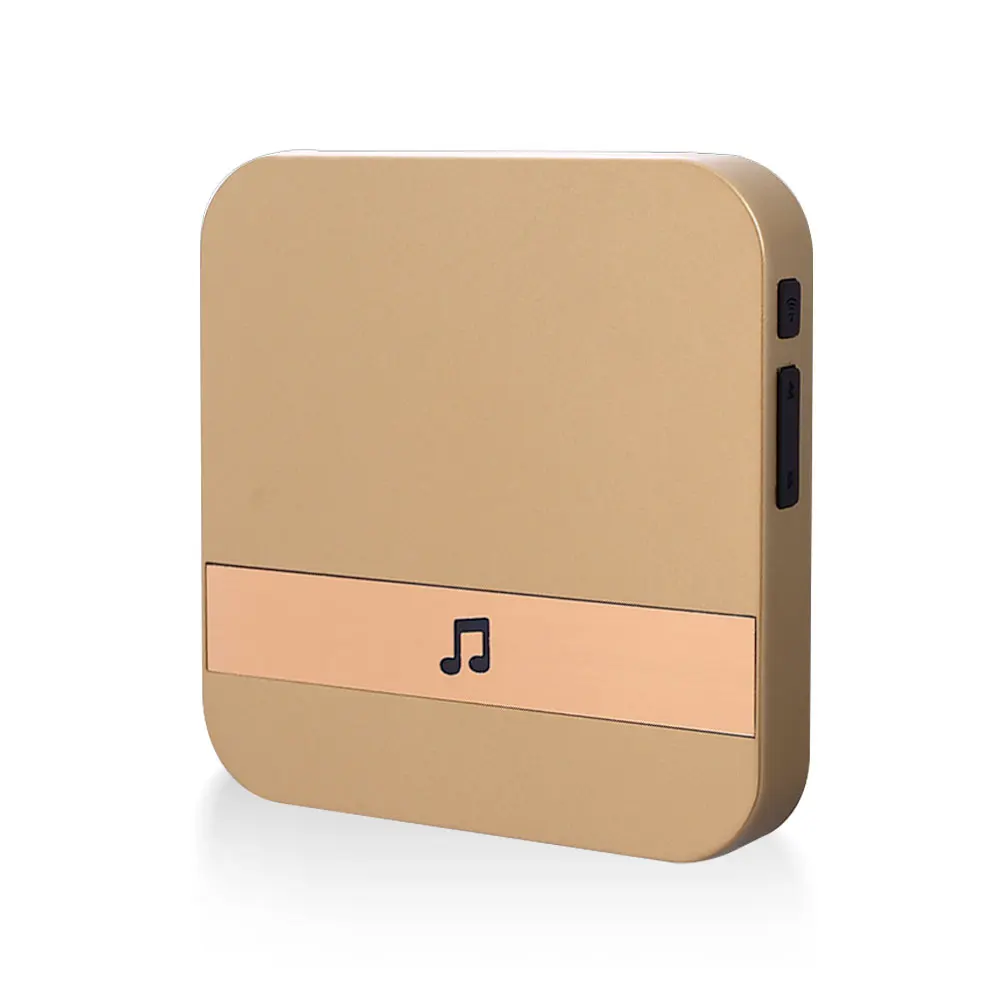 

Visual Doorbell Chime Gold Visitors Universal Wifi Doorbell Chime Waterproof Wifi Doorbell Plug-In Chime Market 433.0MHz