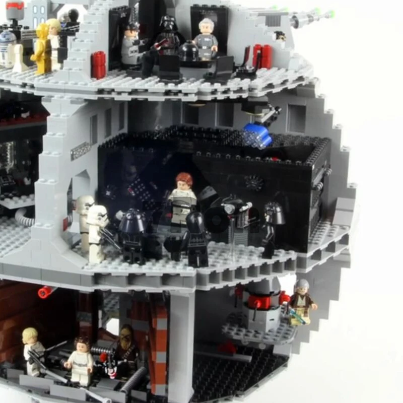 Модель здания игрушки хобби Звезда смерти 05063 совместим с lego Star Wars серии 75159
