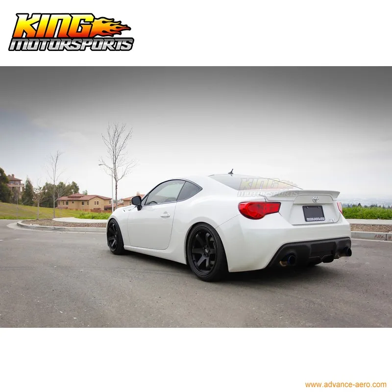 Для 12-15 Scion FRS GT86 TR-D Стиль Неокрашенный спойлер багажника крыло-ABS