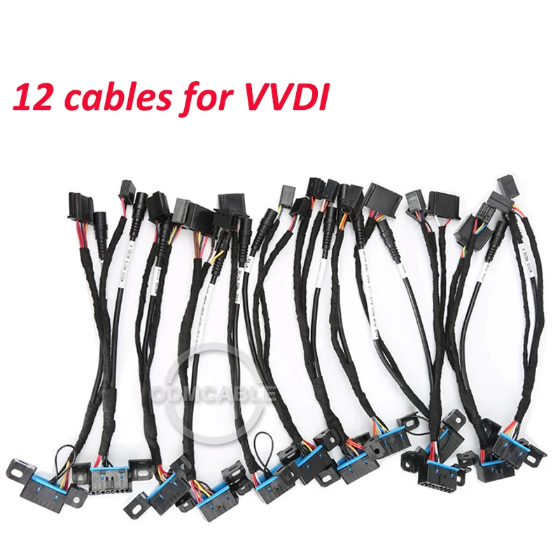 

12 pcs/set Test Cable of EIS ELV Test Cables for MB car auto diagnostic cable with VVDI MB BGA Tool