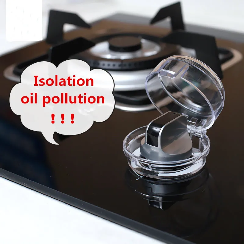 Quality goods Kitchen General gas stove switch protection cover oil shield door font b safety b