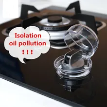 Quality goods Kitchen General gas stove switch protection cover oil shield door font b safety b