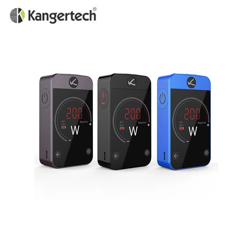 

Original Kanger Pollex Box MOD 230W with 3500mAh Built-in Battery 2.4 inches Touch Screen E cigarette MOD