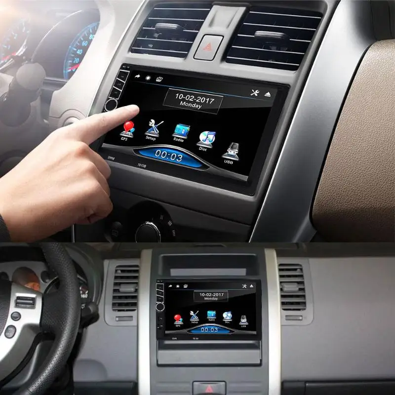 Discount Universal 7inch Touch Screen Car Multimedia GPS Car Play FM Radio GPS Navigation MP5 Player for Apple Android Phone Charging 4 Discount Universal 7inch Touch Screen Car Multimedia GPS Car Play FM Radio GPS Navigation MP5 Player for Apple Android Phone Charging 4
