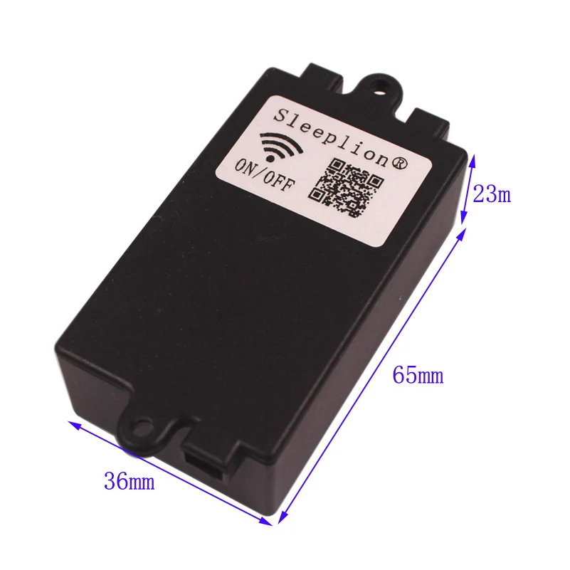 12V 1CH 433MHz Universal Wireless Switch Remote Control Switch RF Relay Receiver Module Learn Code 433MHz315MHz-8