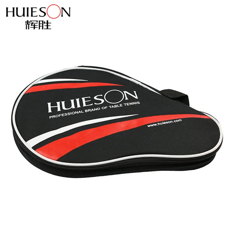 Сумка-контейнер для настольного тенниса Huieson в форме тыквы, для 2 ракеток и 3 мячей, большой чехол для тенниса Таблица емкости 2