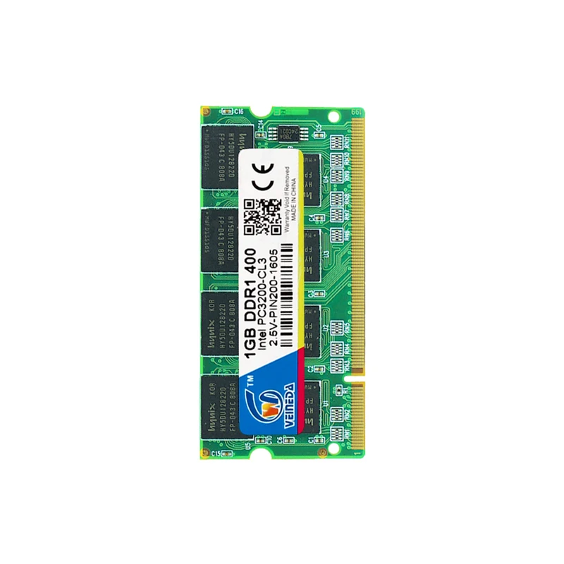 Ноутбук память ddr so-dimm 1 ГБ ddr1 400 для memoria ноутбук совместимый ddr 333