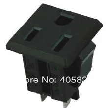 Америка Тип AC Розетка питания, предохранитель переключатель, ac Вход AS-02