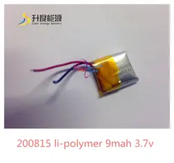 Горячая продажа, высокое качество, аккумуляторная 200815 li-polymer 9 мАч 3.7 В