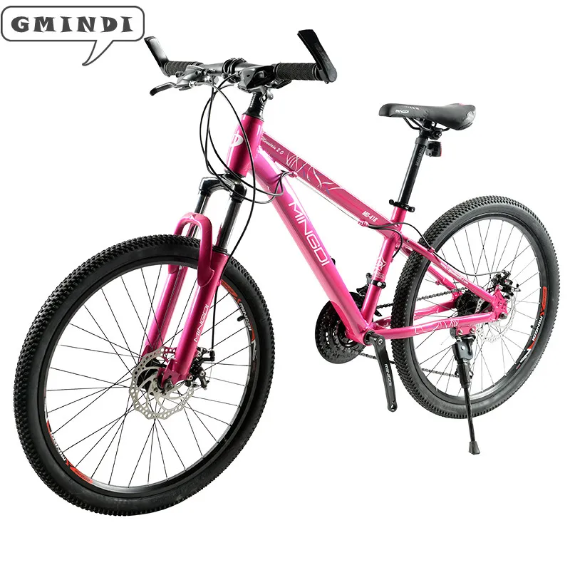 

GMINDI 24-inch Rigid Quality Mountain Bike Pretty Bicycle Front and Back Mechanical Disc Brake Russian Warehouse Manufacturer418