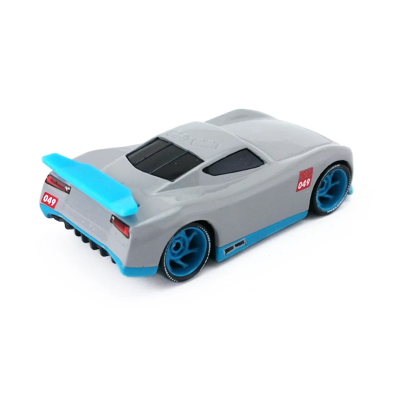 Disney "тачки 3 № 049 Gabriel Racer «Rookie» 1:55 литья под давлением модель игрушечной машины Свободные дети мальчик Подарок на Рождество;