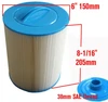 Cheap spa filter 20.5x15cm fit norway Sweden hot tub Finland Denmark filter 3