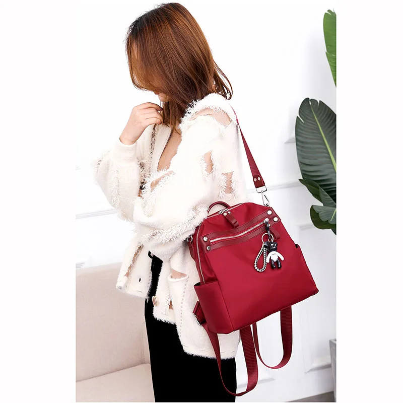 2019 Women's Backpack Female Back pack Multifunctional Mochila Feminina School Backpacks For Teenage Girls Bags Sac A Main