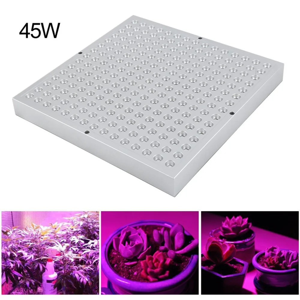 

45W 225 LED Plant Growing Light Portable Growth Lamp Full Spectrum Growing Light Greenhouse Accessories EU Plug AC85-265V