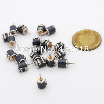 

20PCS 4 Wire 2 Phase Mimi stepper motor for Canon micro stepping motor D6mm