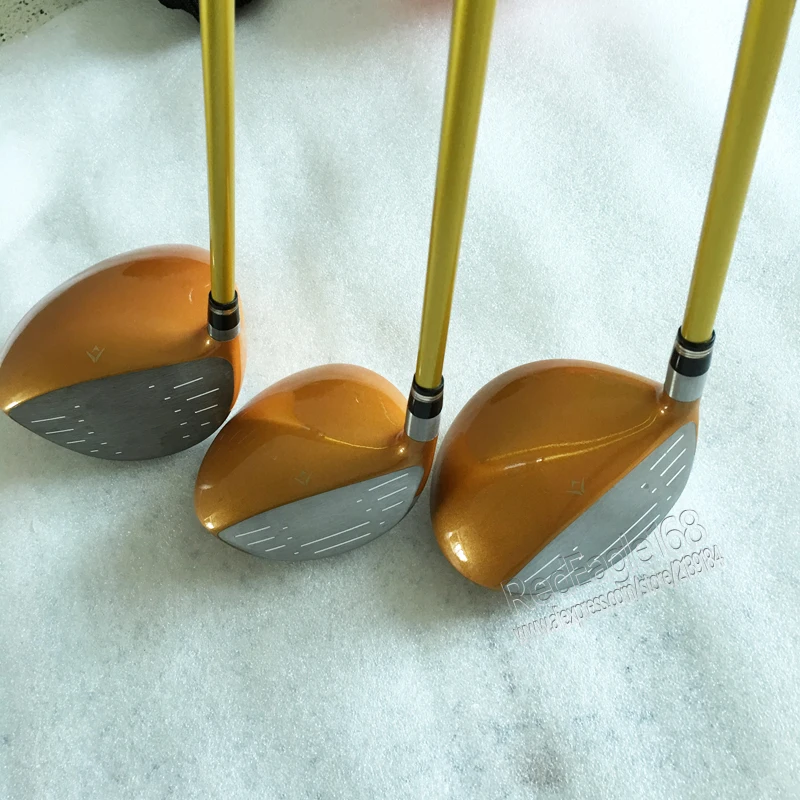 Новые cooyute мужские клюшки для гольфа HONMA S-03 4 звезды гольф дерево полный набор драйвер проход древесина с графитовая клюшка для гольфа