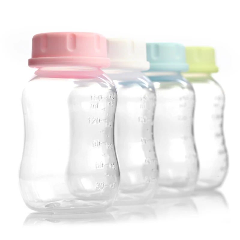 New Breast pump accessories BEBEBAO Baby feeding Breast milk storage bottle standard mouth Storage leakproof PP storage bottles