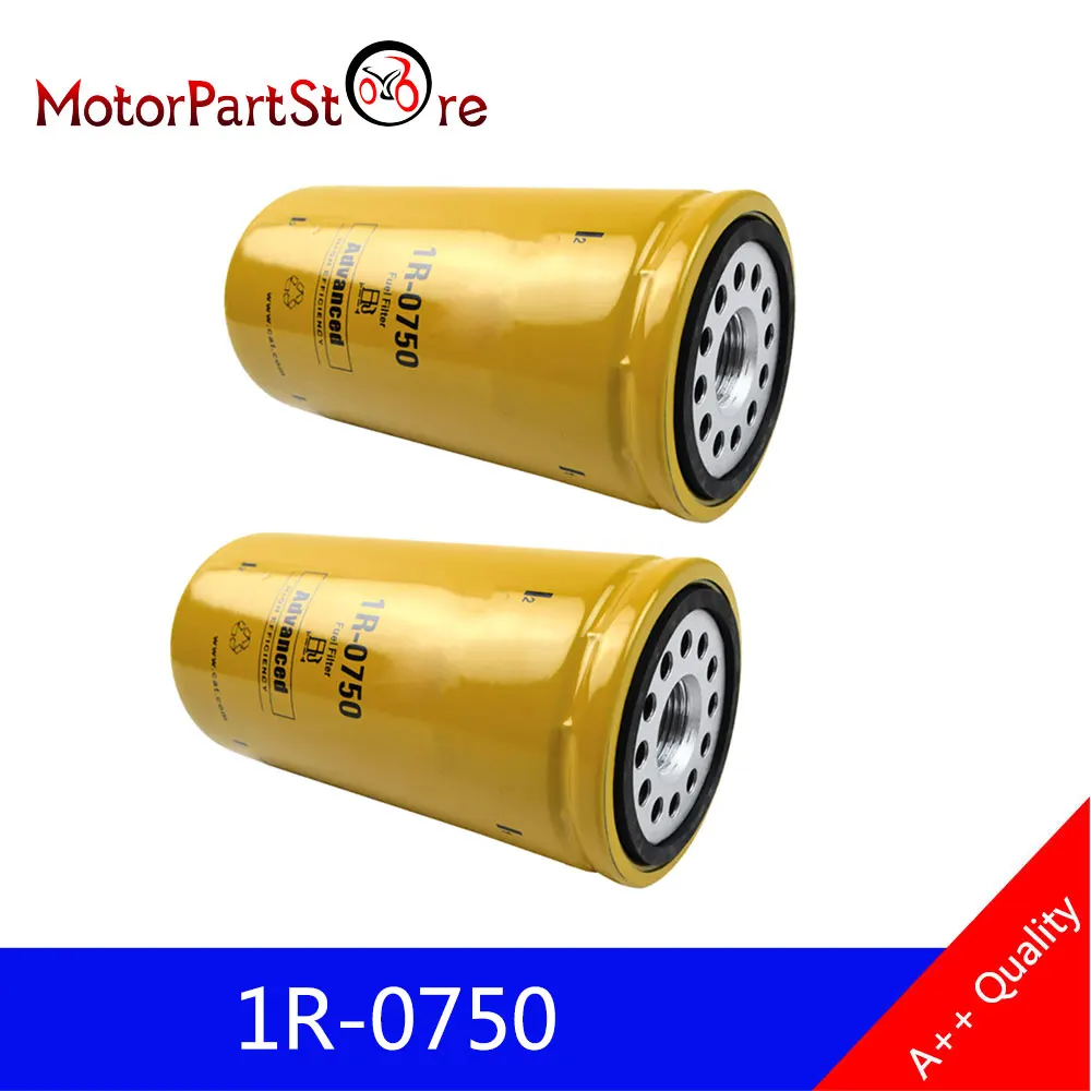 For CAT 1R 0750 fuel filter sealed Duramax Caterpillar 1R0750 1r 0750 2