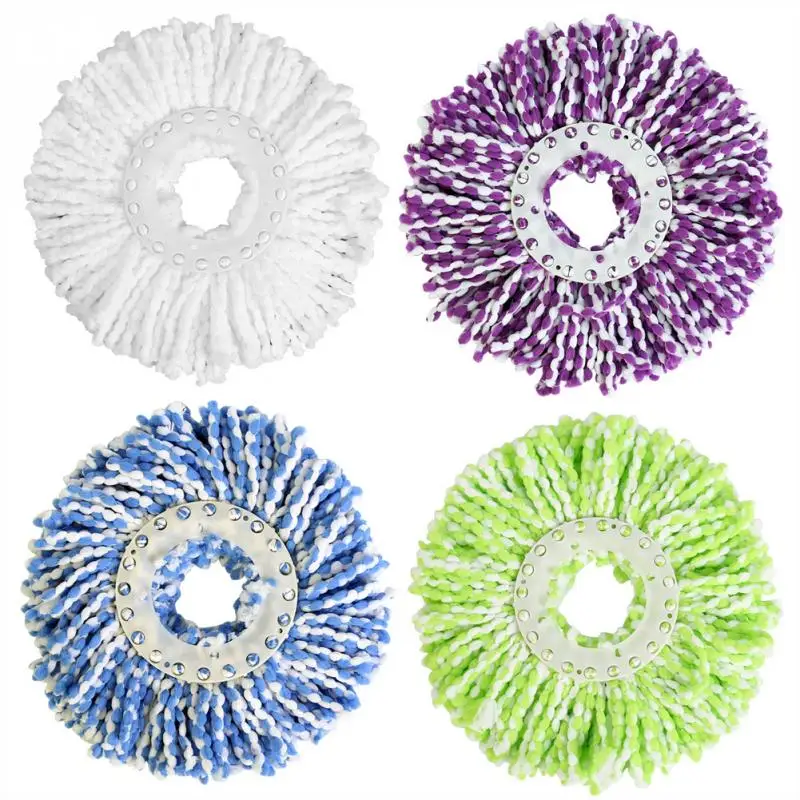

360 Rotating Cleaning Mop Head Replaceable Magic Mop Easy Spinning Floor Spin Mop Accessories Household Home Cleaning Tool Mop