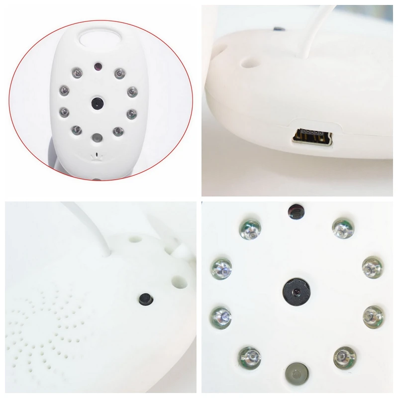 Беспроводной радионяня 2 Way Talk ночное видение VB601 LED температура Уход за ребенком 0