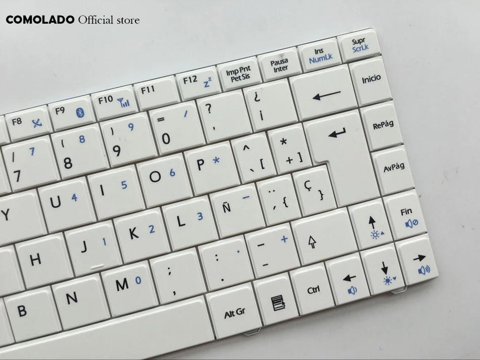 SP Spanish Keyboard For Tastatur Medion Akoya Mini E1312 E1313 MSI X-slim X300 X320 X340 X400 Laptop Keyboard SP Layout (2)