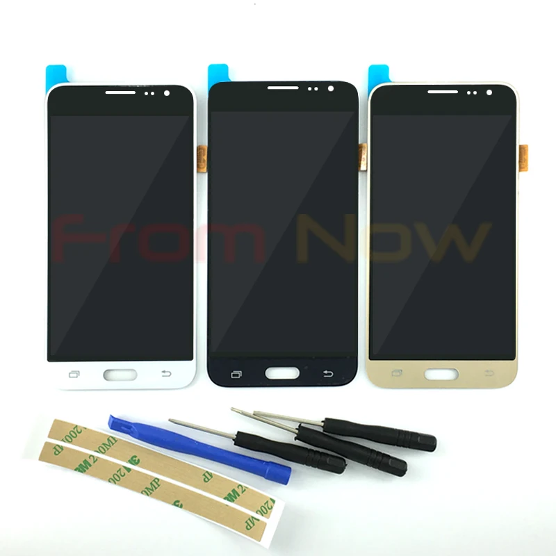 Для Samsung Galaxy J3 2016 J320 SM J320A J320F J320M J320FN J320H сенсорный экран дигитайзер стекло + панель