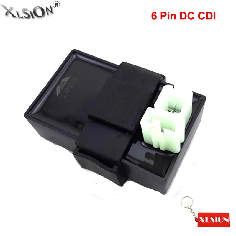 XLSION 6 Pin DC CDI Коробка зажигания для 50cc-250cc Pit Dirt Bike Мопед Скутер ATV Quad картинг багги |