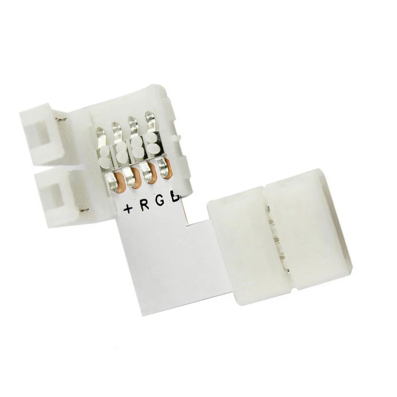 10mm 4-pin Connector Terminal Blocks Crimp Terminal Right Angle LED RGB ...