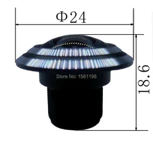 Маленькая 2,1 мм 170 градусов широкоугольная cctv плата ip-камеры объектив m12 для камеры наблюдения mp Объектив