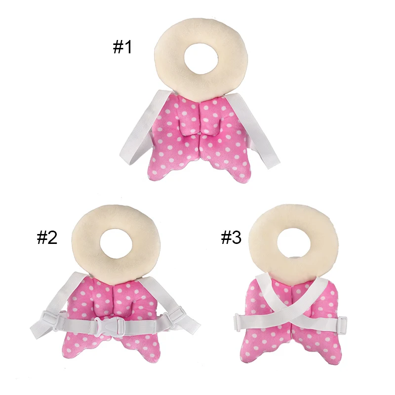 1 Pcs Baby Head Protection Pad Neck Pillow Wings Learning Walking Kids Cushion Safety Accessories Nursing Drop Cute Resitance