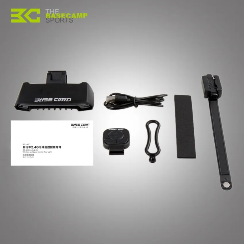 Excellent BASECAMP Intelligent remote control bike lights laser taillights turn signals security warning lights bicycle light cateye led 2 Excellent BASECAMP Intelligent remote control bike lights laser taillights turn signals security warning lights bicycle light cateye led 2