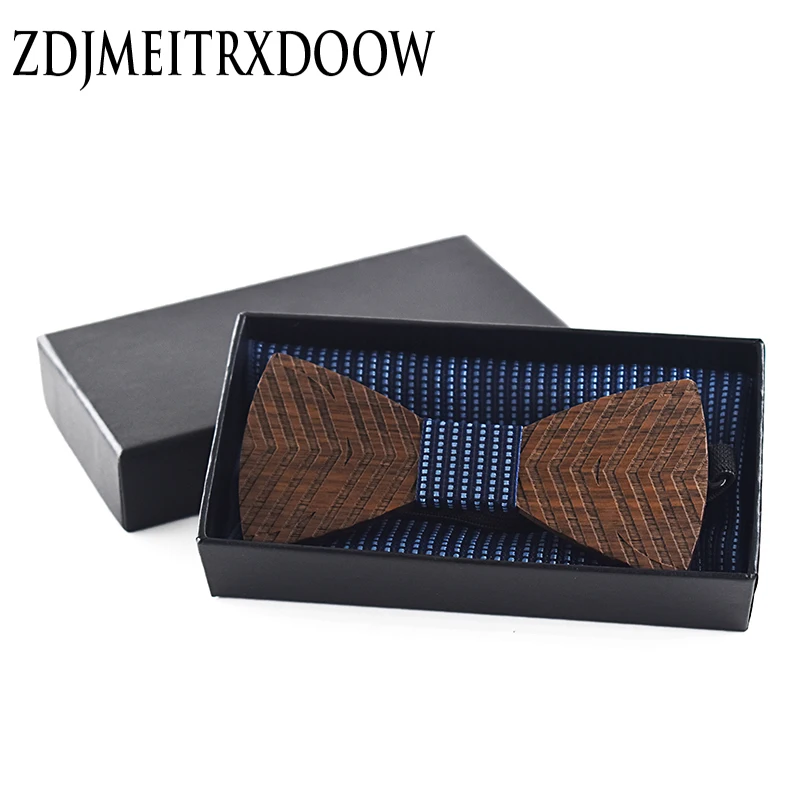 

ZDJMEITRXDOOW Neck Tie Set Bow Ties for Men Mariage Pocket square Fashion Bowtie Wedding Towel Butterfly Handkerchief Set