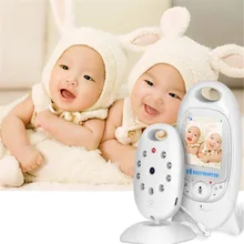 Babyfoon камера видео Детский Монитор 2,0 дюймов ИК ночного видения датчик температуры Колыбельная Интерком детская камера няня радио