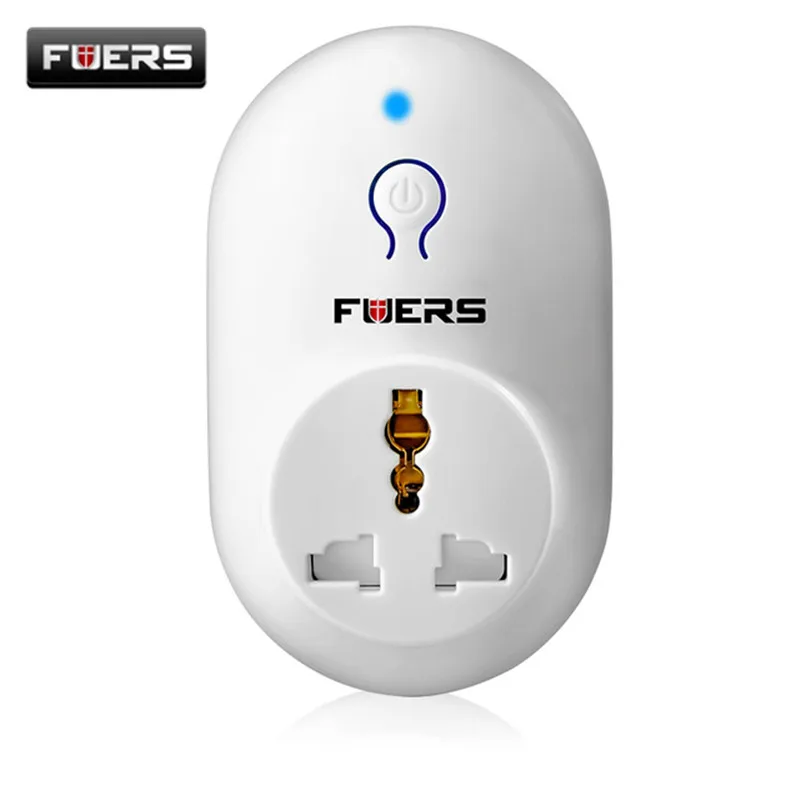 

Fuers 433MHz Alarm Security Intelligent Smart Socket Wireless Remote Switch Socket G18 G19 W2 W1 Alarm System Control Socket